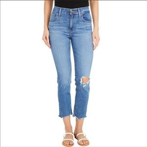 NWT Levi’s 724 High Rise Straight Crop Jeans